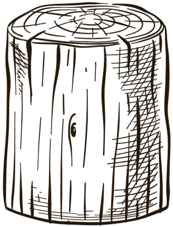 grafica tronco di un albero