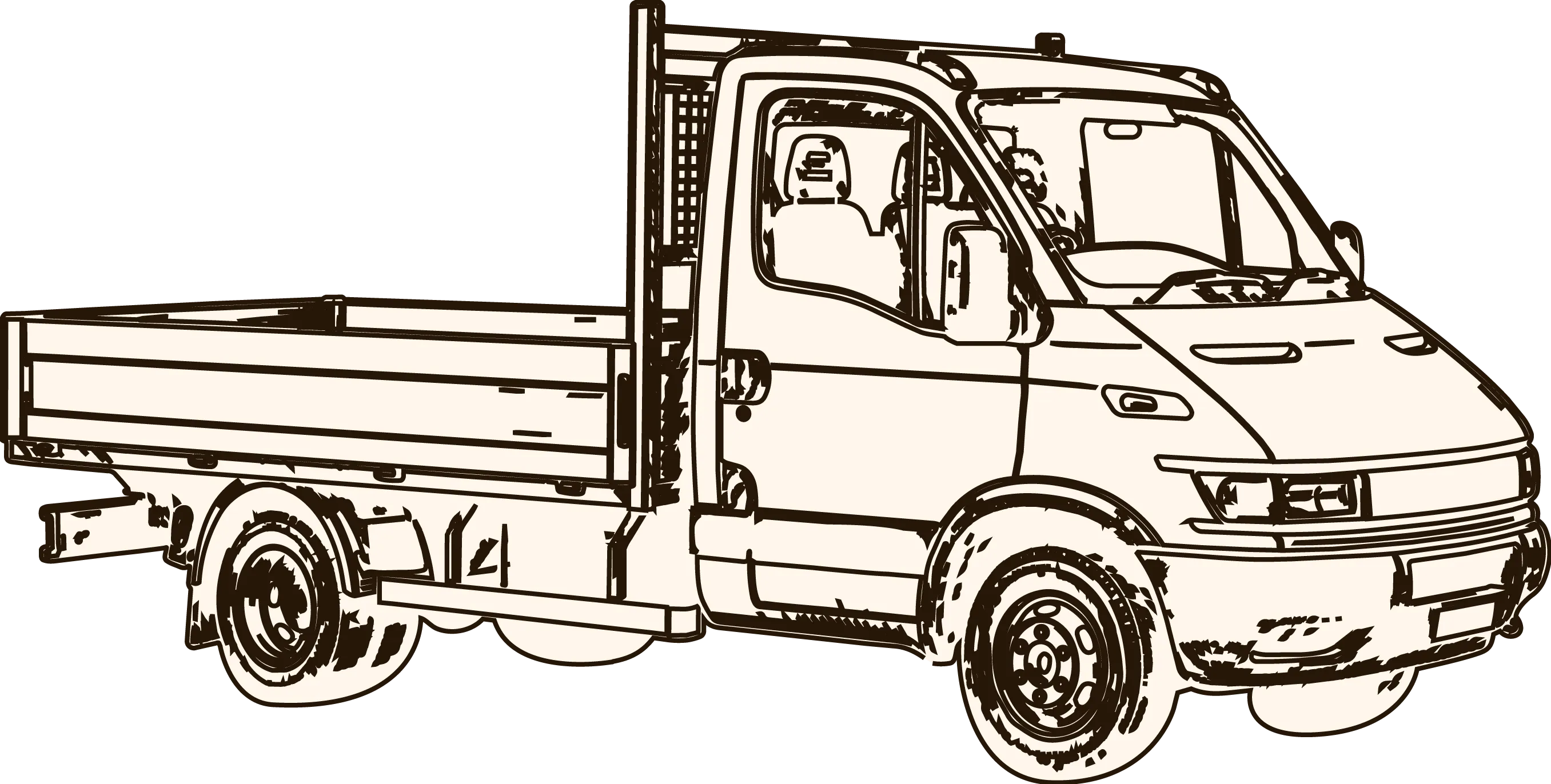 grafica di un camioncino
